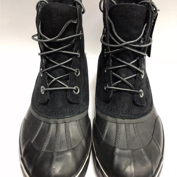 Sorel Men’s Cheyanne Metro Lace Waterproof Boot Black Size 10 M - Picture 3 of 6